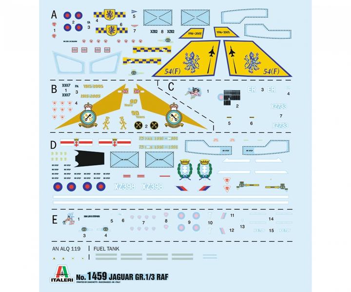 Actual product image 1:72 Sepecat JAGUAR GR.1/3 R.A.F.