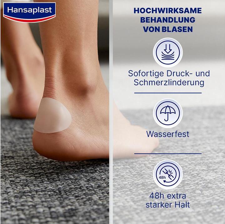 Produktbild Hansaplast Blasen Pflaster Ferse 5 (5 x)