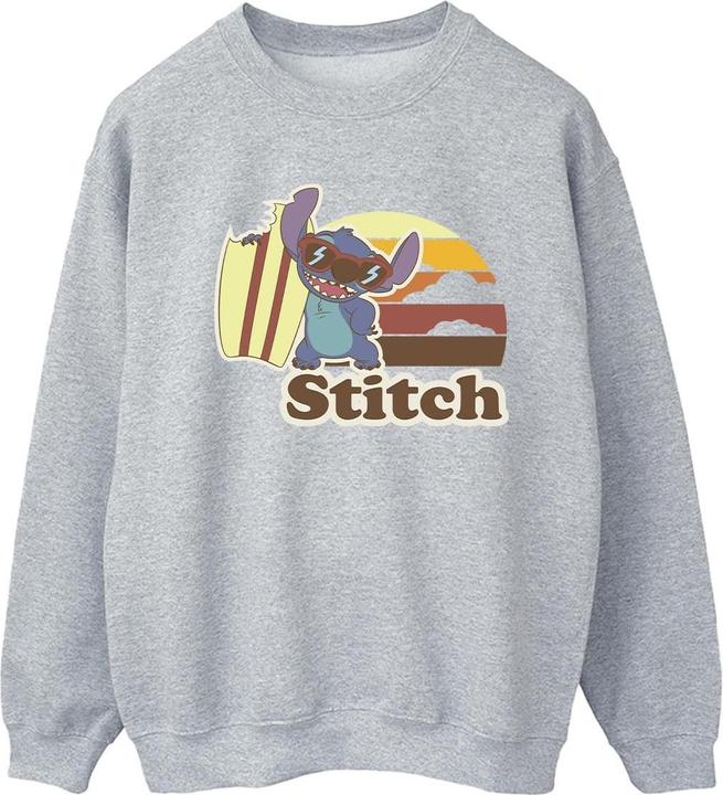 Disney Lilo And Stitch Bitten Surfboard Sweatshirt (XXL)