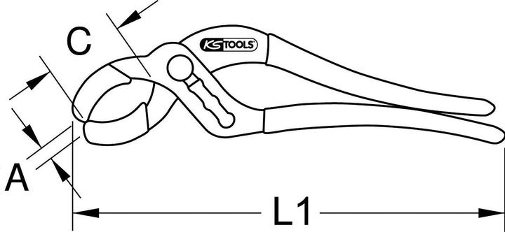 Produktbild KS Tools 116.1200 (225 mm)