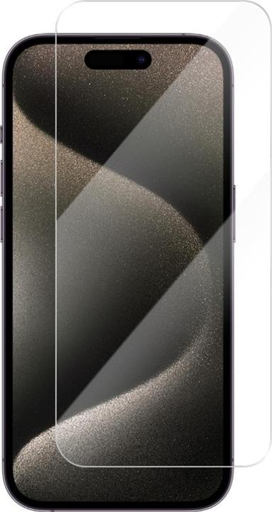 Produktbild Screenguard Apple iPhone 15 Pro Panzerglas Schutzfolie Case Friendly Design (1 Stück, Apple iPhone 15 Pro)