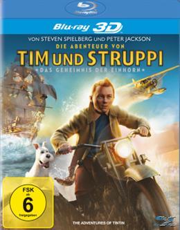 Image du produit Tintin Le secret de la 'Licorne (Blu-ray 3D, 2011, Turc, Anglais, Allemand)