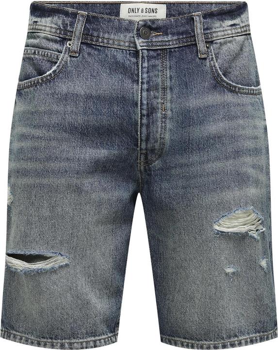 Image du produit Only & Sons Onsedge RAM Dbd Dest 9648 Azg Dnm Shorts (S)