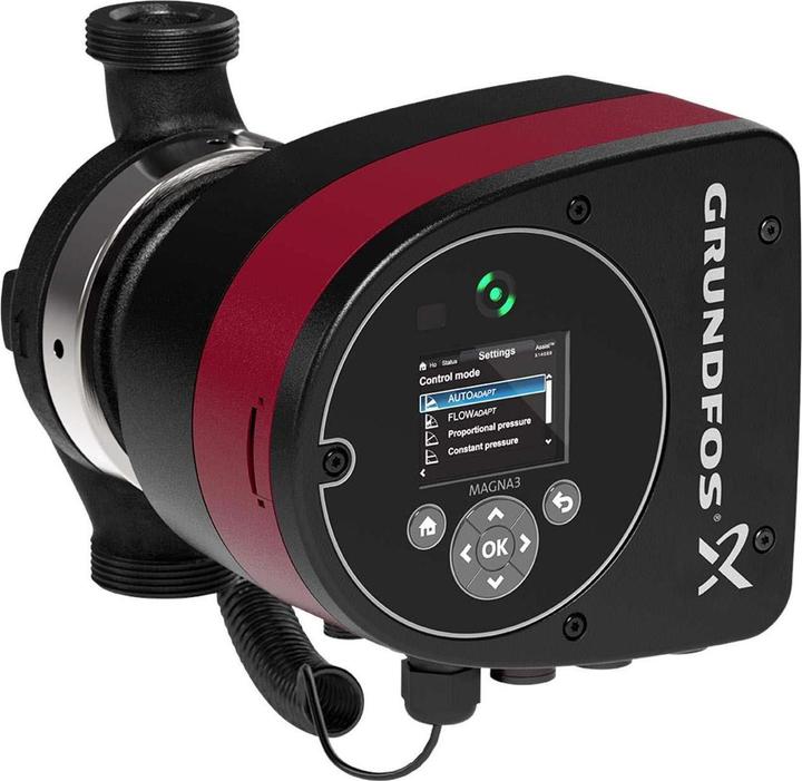Actual product image Grundfos Electronically controlled circulation pump MAGNA3 32-80 180 mm 2" 97924635