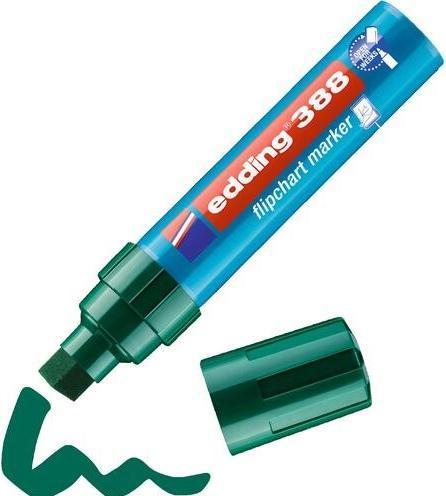 Edding Flipchart marker 388, single use, 4-12mm, writing colour: green 1 pc. (Green, 12 mm, 1 x)
