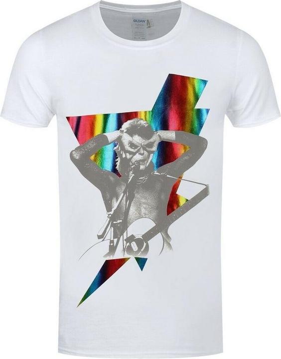 David Bowie Erwachsene Holographic Bolt T-shirt (S)