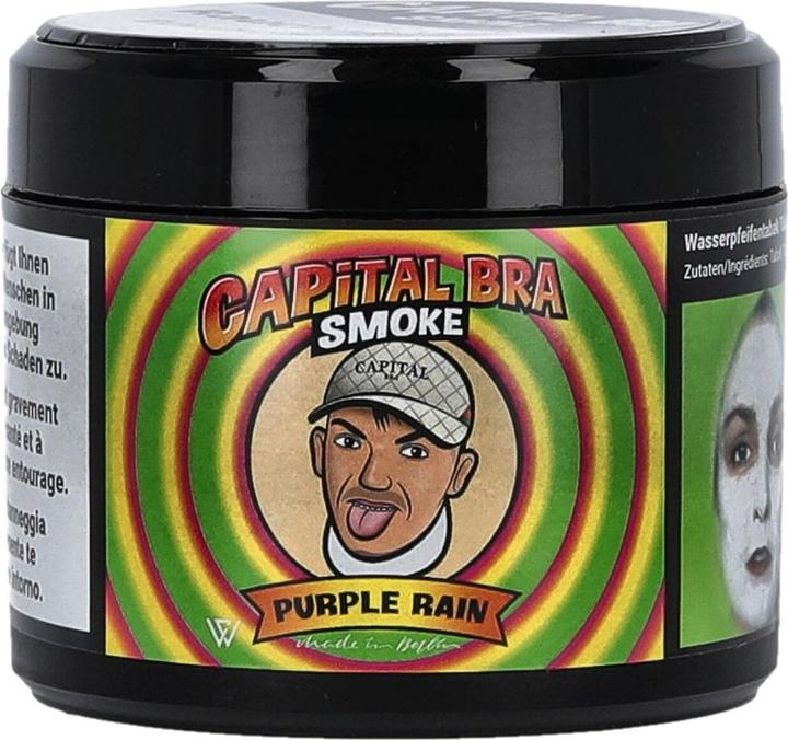 Produktbild Capital Bra Smoke Capital Bra Shisha Tabak - Purple Rain 200g (Frisch)