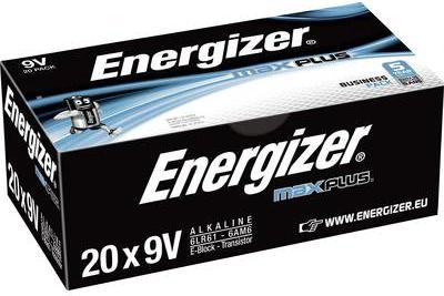 Produktbild Energizer Max Plus (20 Stk., 9V Block)