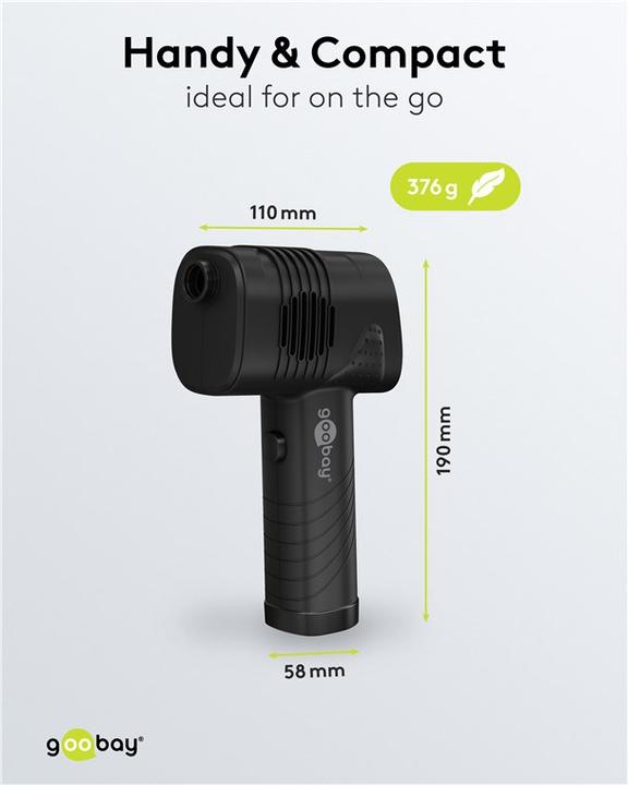 Actual product image Goobay Electric dust blower