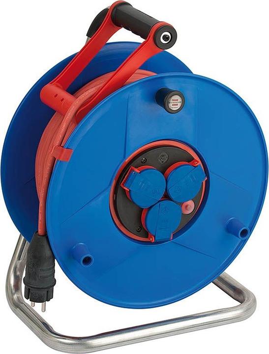 Actual product image Brennenstuhl 50m cable drum Garant Bretec IP44 commercial/construction site (50 m, 1.50 mm²)
