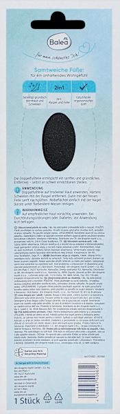 Actual product image dm Balea Callus Remover File