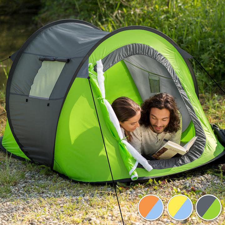 Image du produit tectake Pop-Up (Tente instantanée, 1.50 kg, 2 personnes)