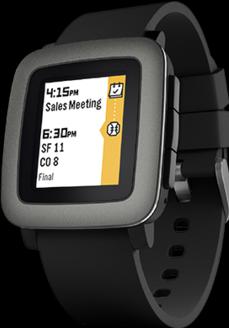 Actual product image Pebble Time
