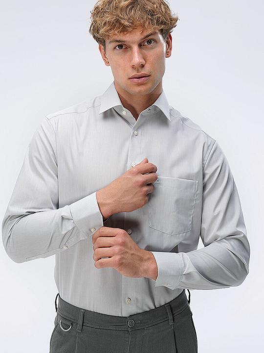 Immagine prodotto Olymp Camicia Luxor grey/ New Kent 1/1 arm Chambray Gr.44 (44)
