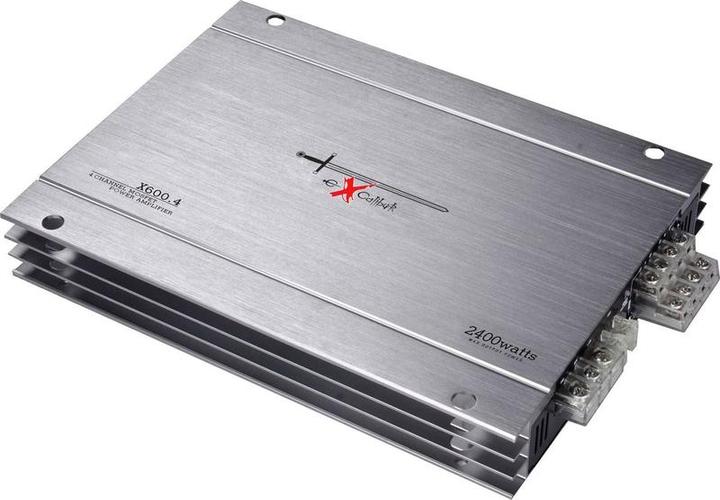 Excalibur X600.4 Auto amplifier 4-kanaals (4-channel amplifier)