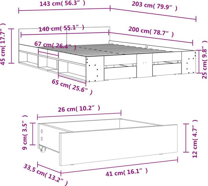 Immagine prodotto VidaXL Keran (140 x 200 cm)