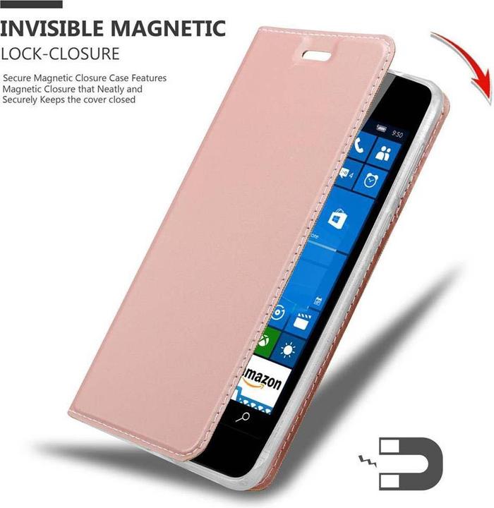 Immagine prodotto Cadorabo Copertina in stile libro di classe (Microsoft Lumia 550)