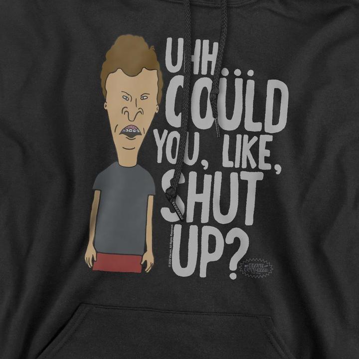 Immagine prodotto Universal Textiles Could You Like Shut Up? Felpa con Cappuccio Uomo (L)