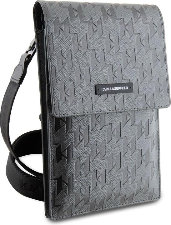 Produktbild Karl Lagerfeld Torebka KLWBSAMSMG srebrny/silver Saffiano Mongram Plaque