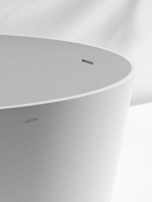 Produktbild Laufen Badewanne VAL 1300x1300mm, rund, freistehend weiss (460 l, 130 cm, 130 cm)