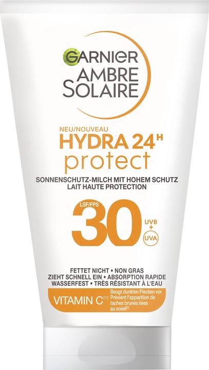 Ambre Solaire Hydra 24h (Latte solare, SPF 30, 50 ml, 50 g)