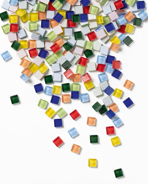 Image du produit Folia Mosaik-Glassteine 10x10mm