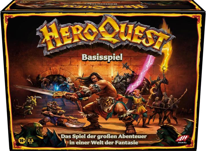 Immagine prodotto Hasbro Gaming HASD0048 - HeroQuest - Brettspiel, für 2-5 Spieler, ab 14 Jahren (DE-Ausgabe) (Tedesco)