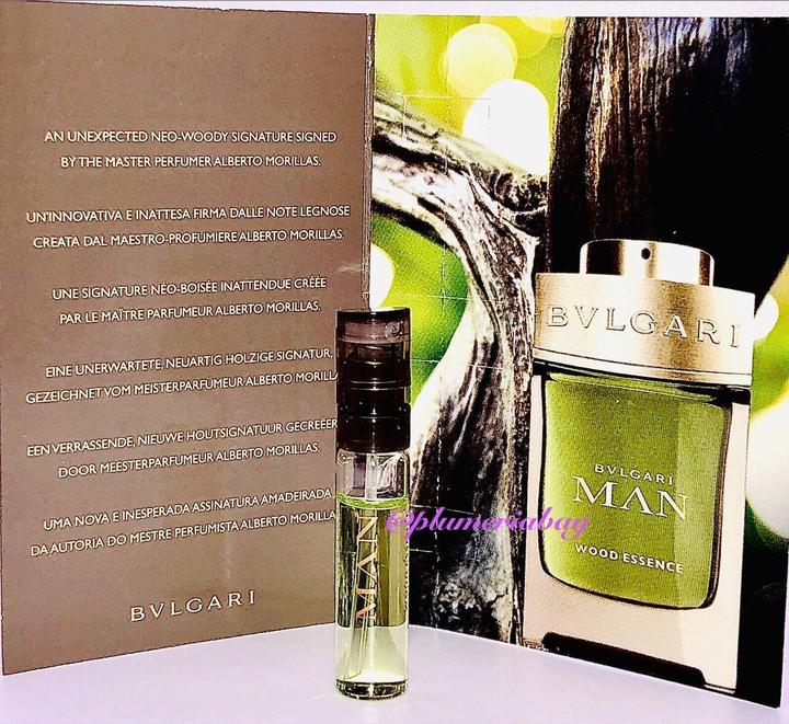Actual product image Bulgari Bvlgari Man Wood Essence Eau De Parfum Sample Spray 1.5ml (Eau de parfum, 1.50 ml)
