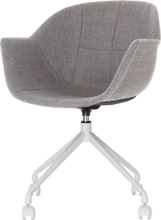 Actual product image Paperflow 2 shell chairs GANT CHGANTX2.13.02 grey fabric