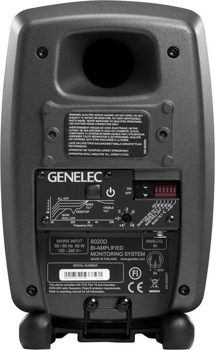Image du produit Genelec 8020 Dpm (Actif, 1 pièce, 2x 50 W)