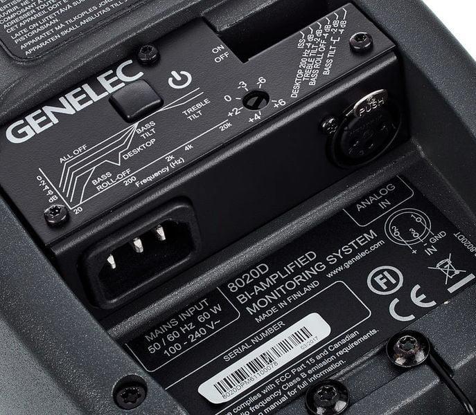 Image du produit Genelec 8020 Dpm (Actif, 1 pièce, 2x 50 W)