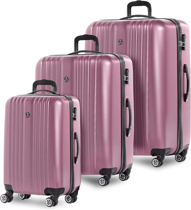 Fergé 3-teiliges Hartschalenkoffer-Set "Toulouse" (110 l, Hand luggage (up to 50 litres), M (50 - 90l), L (90 - 115l))