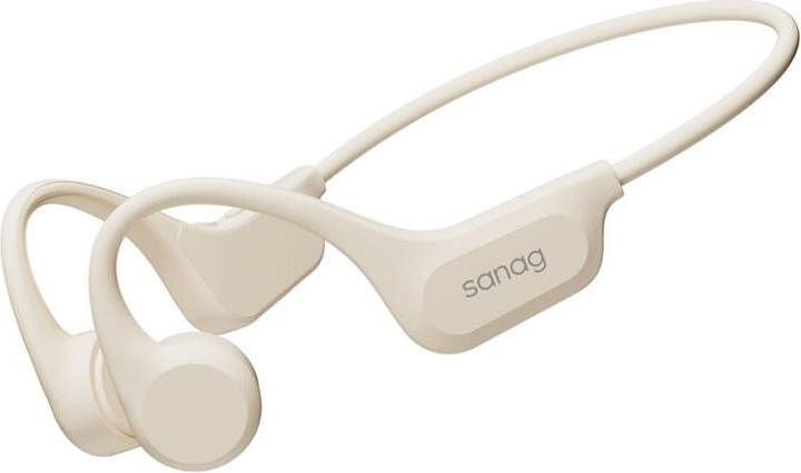Sanag B60S Pro bone conduction wireless headphones (white) (10 h, Wireless)