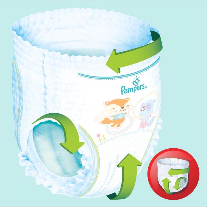 Pampers Pantalon sec pour bébé (Taille 4, Pack, 40 pièce(s))