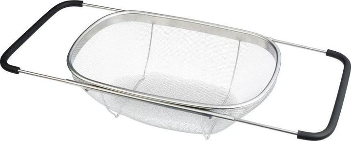 Produktbild BerlingerHaus Edelstahlsieb mit verstellbaren Griffen 34x24x11cm (23.50 cm)