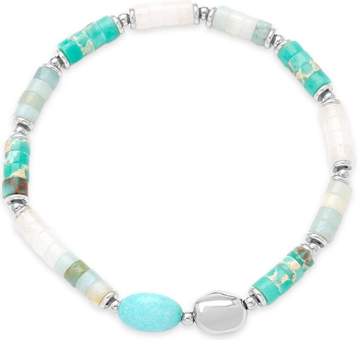 Blu, Bianco, Turchese, Argento