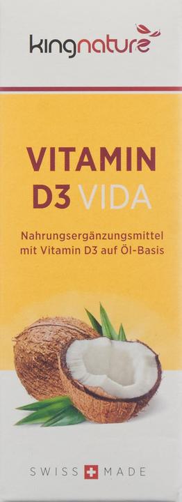 Produktbild Kingnature Vitamin D3 Vida (1 Stück, Flüssigkeit, 103 g)