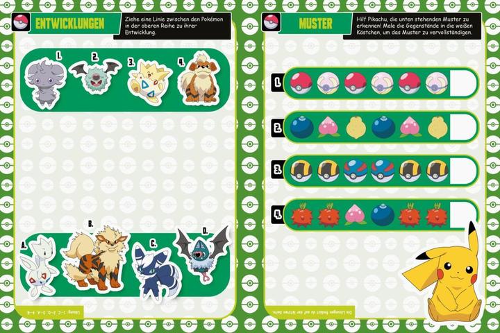 Actual product image Pokémon: Mein grosses Rätselbuch (German, 2023)