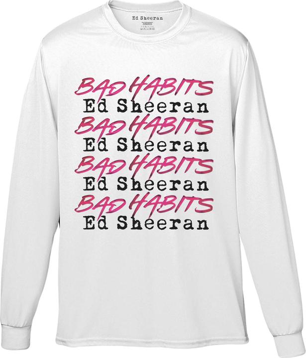 Image du produit Ed Sheeran Bad Habits Stack (Longsleeve) (M)