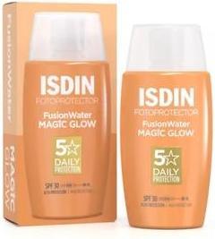 Isdin Fotoprotector Water Magic Glow Spf 50 50ml (Crème solaire, SPF 50, 50 ml)