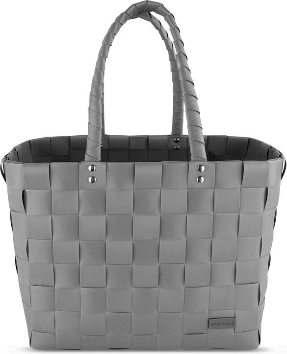 Actual product image Normani Geflochtener Kunststoff-Shopper im Vintage-Stil