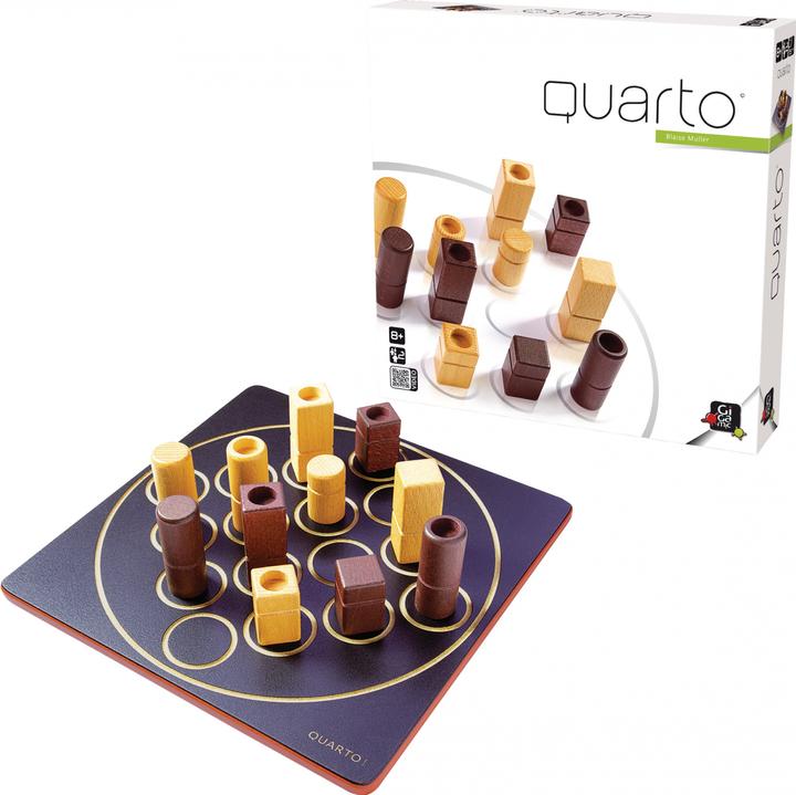 Actual product image Gigamic Quarto Classic (German, French, English, Italian)