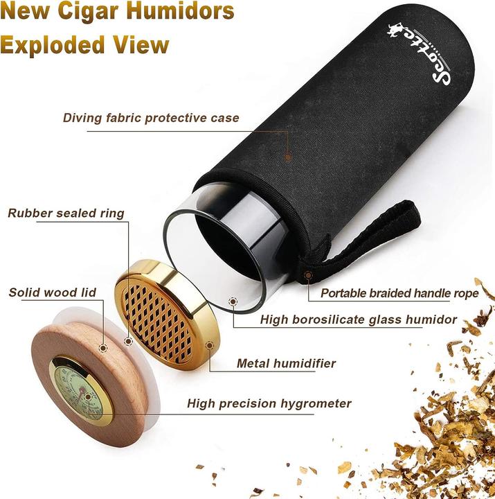Image du produit Scotte Humidor Étui à cigares Humidor (5)