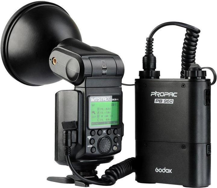 Immagine prodotto Godox Wistro AD360II-N KIt con PB960 Nikon (Attacco del flash, Nikon)