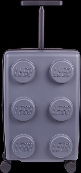 Immagine prodotto LEGO Trolley Brick 2x3 Espandibile - Grigio Pietra (20290-0199) (31 l, Bagaglio a mano (fino a 50 litri))