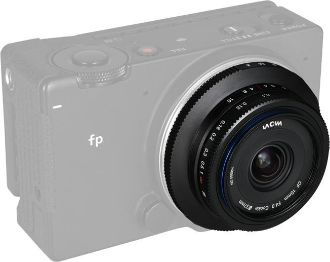 Actual product image Laowa 10mm 1:4 Pancake L-Mount (APS-C) black (Manual Focus) (Novelty) (L-Mount, APS-C / DX)