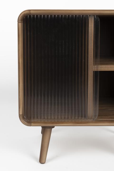 Image du produit Zuiver Side Table / Bed Stand Rise Walnut (50 x 50 x 55 cm)