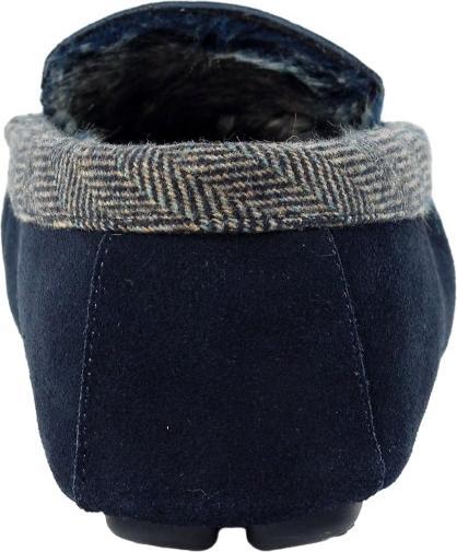 Actual product image Lazy Dogz Mens Worley Suede Slippers (41)