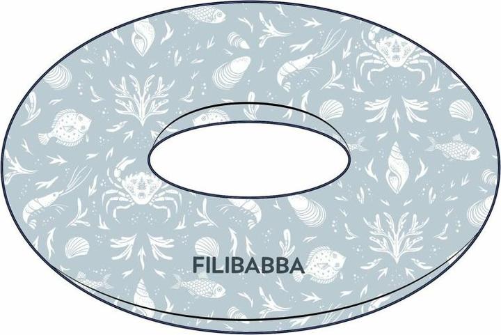 Produktbild Filibabba Schwimmring Alfie - Nordic Ocean Mono