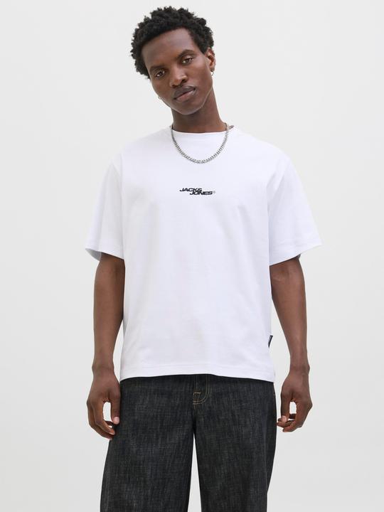 Actual product image Jack & Jones Gedruckt Rundhalsausschnitt T-shirt T-shirt (XL)